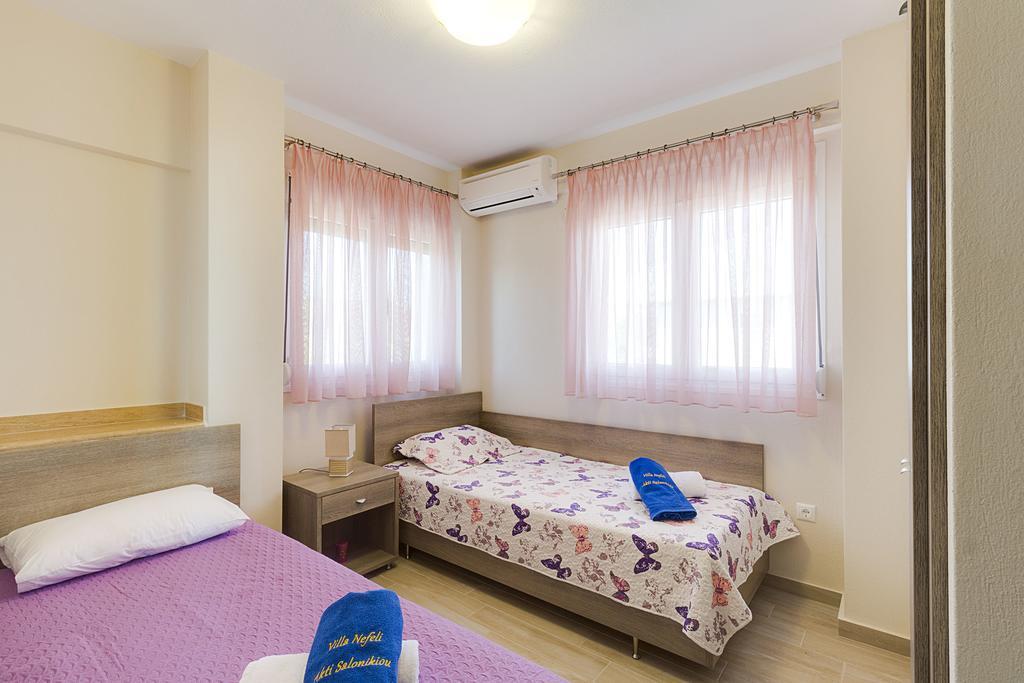 Villa Nefeli - Akti Salonikiou A Áyios Nikólaos Exterior foto